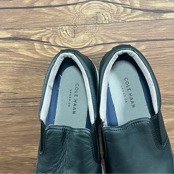 Cole Haan ‘Falmouth’ Black Leather Slip-On Loafers Shoes Men’s Size 11